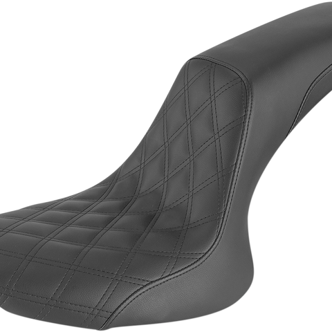 SADDLEMEN Profiler Front Lattice and Rear Smooth Seat for FXST/FLST '84-'99 – Model 884-01-149