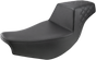 SADDLEMEN Step-Up Seat - Front Smooth/Rear Lattice - Black - Indian I14-07-173 - Team Dream Rides