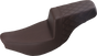 SADDLEMEN Step-Up Seat - Front Smooth/Rear Lattice - Brown - Indian I14-07-173BR - Team Dream Rides