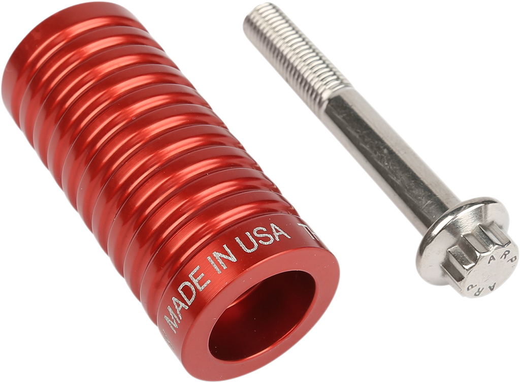 THRASHIN SUPPLY CO. TSC Shifter Peg - Red for Harley-Davidson TSC-2100-2