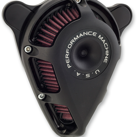 PERFORMANCE MACHINE (PM) Jet Air Cleaner Kit - Black Ops* 0206-2140-SMB - Team Dream Rides