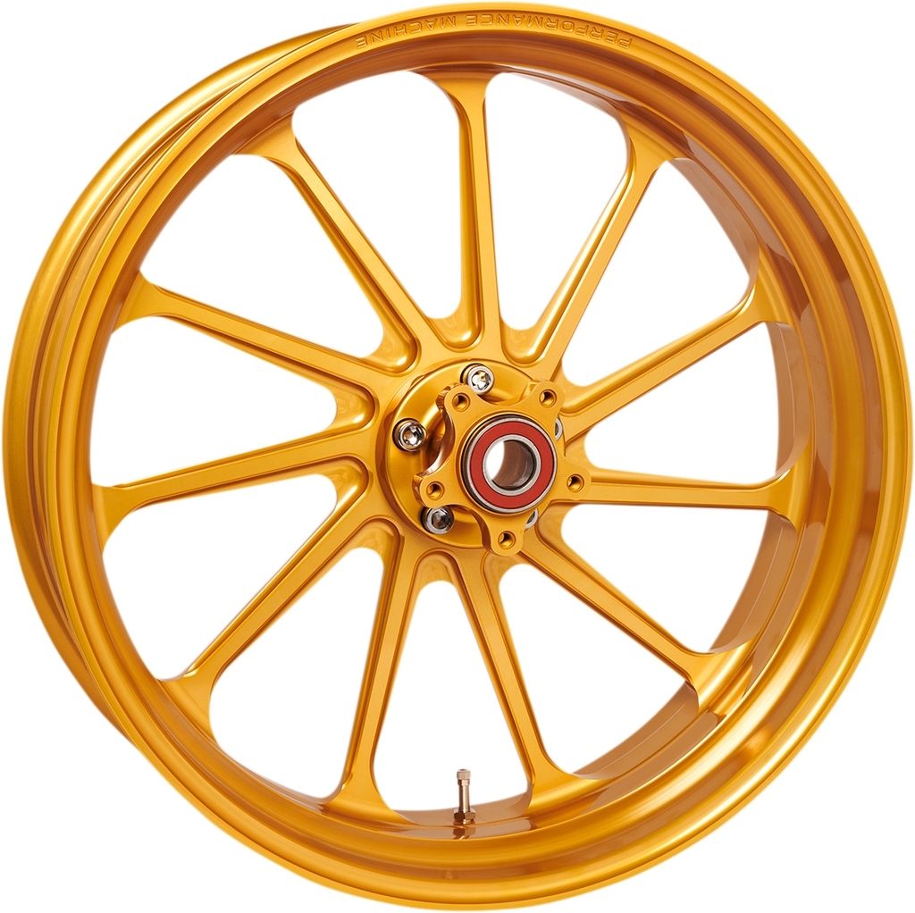 PERFORMANCE MACHINE (PM) Wheel - Assault - Front - Dual Disc/without ABS - Gold Ops* - 21x3.5 12027106SLAJAPG