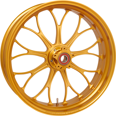 PERFORMANCE MACHINE (PM) Wheel - Revolution - Front - Dual Disc/without ABS - Gold Ops* - 21x3.5 12027106RVNJAPG - Team Dream Rides