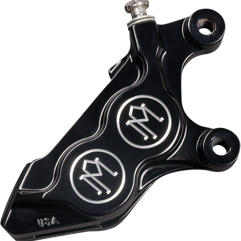 PERFORMANCE MACHINE (PM) 4-Piston Caliper - Contrast Cut Right Front 0052-2424-BM