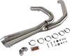 BASSANI XHAUST Short 2:1 Exhaust for FL - Stainless Steel 1F42SS