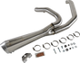 BASSANI XHAUST Short 2:1 Exhaust for FL - Stainless Steel 1F42SS