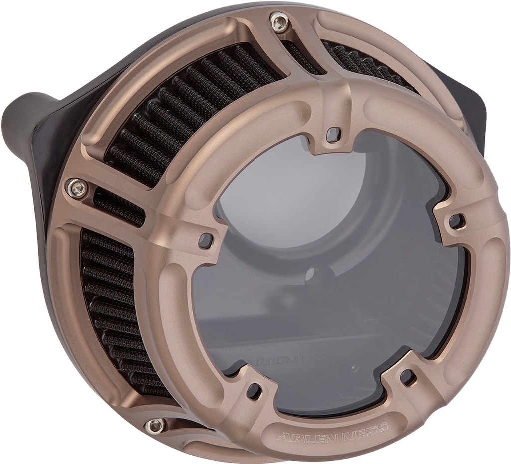ARLEN NESS Method™ Clear Series Air Cleaner - Titanium (Part #600-017)