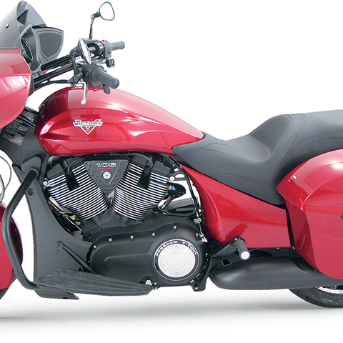 MUSTANG Wide Vintage Touring Seat - without Backrest Receivers 76824 - Team Dream Rides