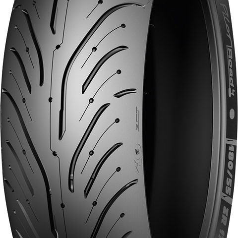 Michelin Pilot Road 4 Rear Tire 180/55ZR17 (73W) for BMW R 1200R, R 1200RS, Yamaha Tracer 700