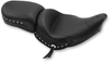 MUSTANG Solo Touring Seat - Wide - Studded - Indian '14-'23 75362 - Team Dream Rides