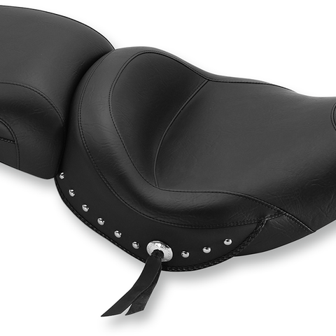 MUSTANG Rear Seat - Wide - Studded - Indian '14-'23 75363 - Team Dream Rides