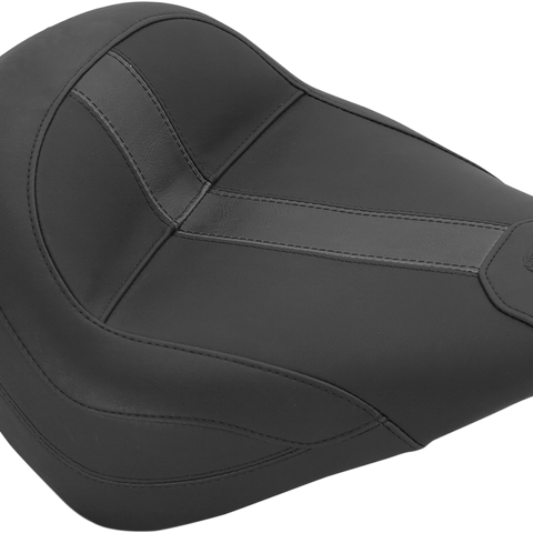 MUSTANG Solo Seat - Black - Vinyl - Scout '15-'24 75374 - Team Dream Rides