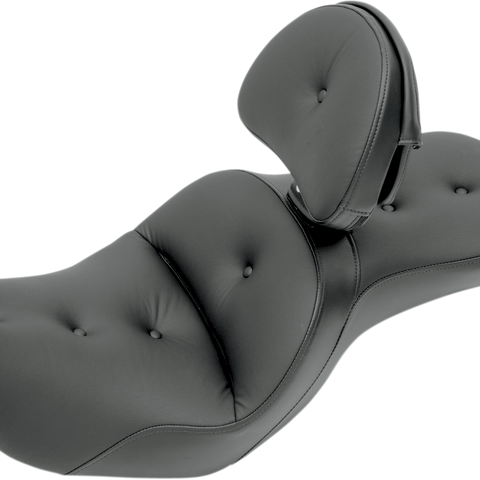 Saddlemens Explorer RoadSofa™ Seat with Backrest for Dyna 2006-2017 – Model 806-04-030RS