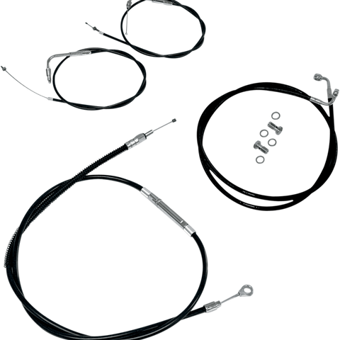 LA CHOPPERS Handlebar Cable/Brake Line Kit - 15