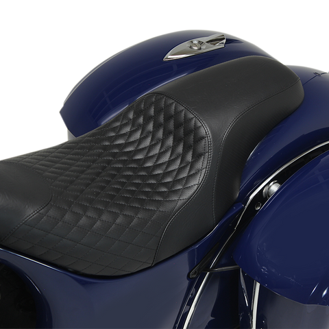 MUSTANG Shope Tripper Seat - Diamond - Indian '14-'24 76308 - Team Dream Rides