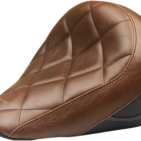 MUSTANG Solo Seat - Brown - Scout '18-'24 76843 - Team Dream Rides