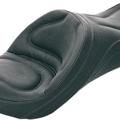 SADDLEMEN Explorer Seat 8650JS for FX/FL 1958-1984 – Comfortable Touring Motorcycle Seat with Split-Cushion Design and SaddleGel™