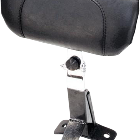 MUSTANG Driver Backrest Kit - Smooth - Black - Studded 79611 - Team Dream Rides