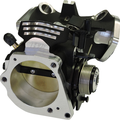 HORSEPOWER, INC Max Flow* Throttle Body - Black - Twin Cam - 58 mm HPI-58D1-76B - Team Dream Rides