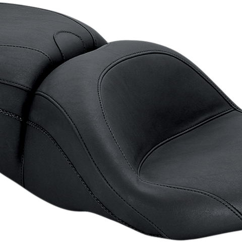 MUSTANG Lowdown Seat - Plain - FLHR/X/T/TR '08+ 79700 - Team Dream Rides