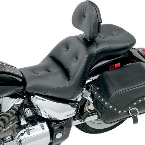 SADDLEMEN Explorer* Road Sofa Seat -with Backrest - VTX1300C H04-09-030RS - Team Dream Rides