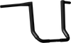 KHROME WERKS Buck-50 Handlebar for Harley FLH - 14 Inch Black (Part 300714)