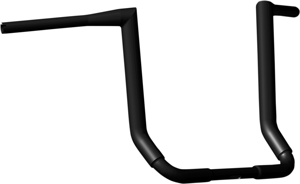 KHROME WERKS Buck-50 Handlebar for Harley FLH - 14 Inch Black (Part 300714)