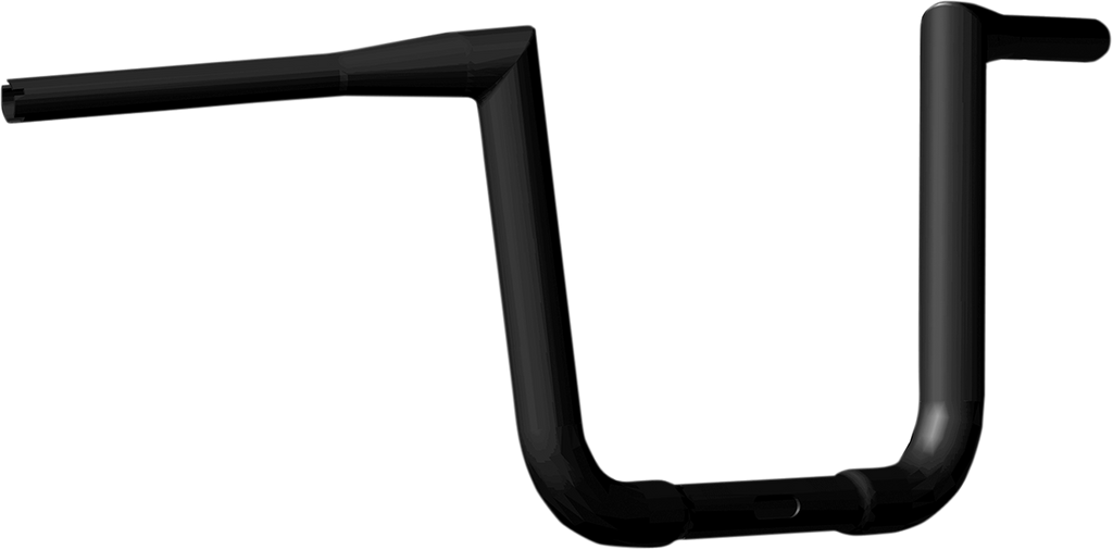 KHROME WERKS Buck-50 Handlebar for Harley FLT - 10 Inch Black (Part 300720)