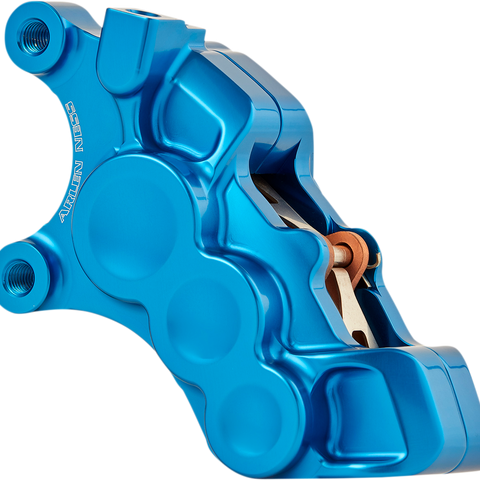 Arlen Ness 6-Piston Brake Caliper - 11.8 inch Blue (Part No. 02-224)