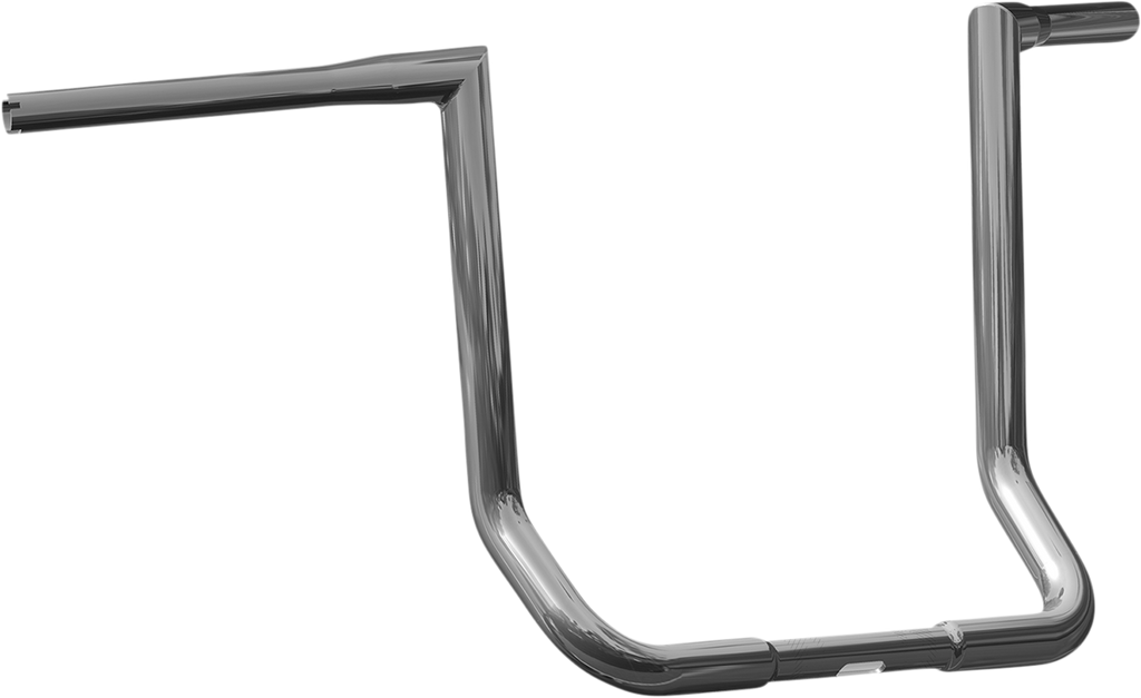 KHROME WERKS Buck-25 Handlebar for Harley FLH - 14 Inch Chrome (Part #300634)