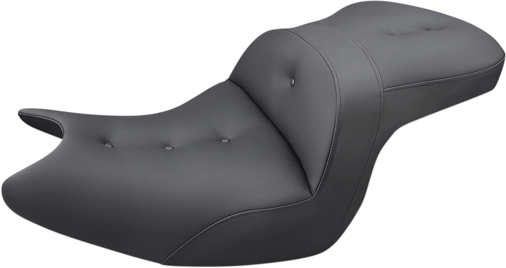 SADDLEMEN Seat - Roadsofa* - Without Backrest - Pillow Top - Black H18-07-181 - Team Dream Rides