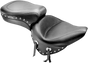 MUSTANG Wide Studded Seat - Softail '00-'05 75072 - Team Dream Rides