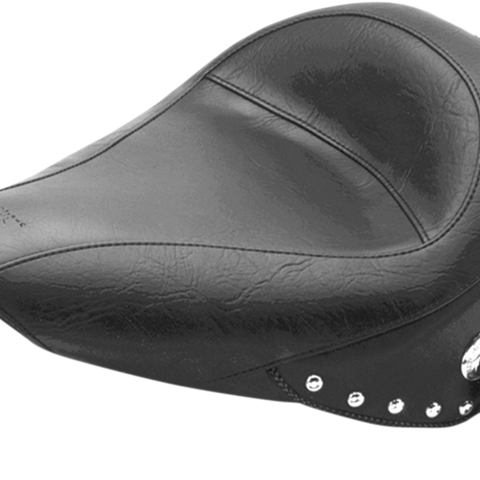 MUSTANG Skirted Solo Seat - Softail '84-'99 75490 - Team Dream Rides