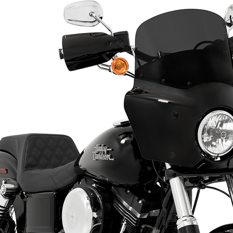 MEMPHIS SHADES Road Warrior Windshield - Dark Black Smoke - 11