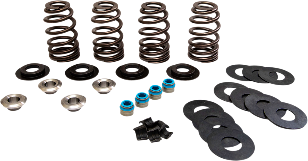 FEULING PARTS Valve Spring Kit with Titanium Retainers for 5/16" Valve Stem - EVO and Twin Cam 1122