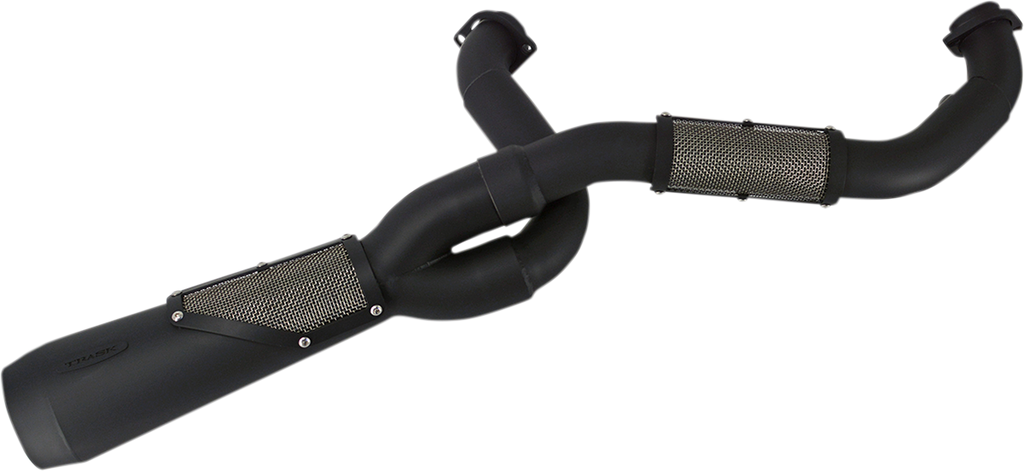 TRASK TM-5110BK 2-into-1 Big Sexy Exhaust System for 117” M-Eight Engines and 140+ HP Engines