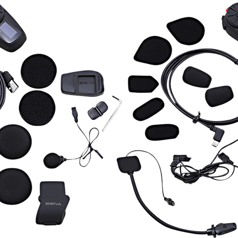 SENA 5S Dual Pack Motorcycle Communication System with Bluetooth 5.0 and HD Speakers