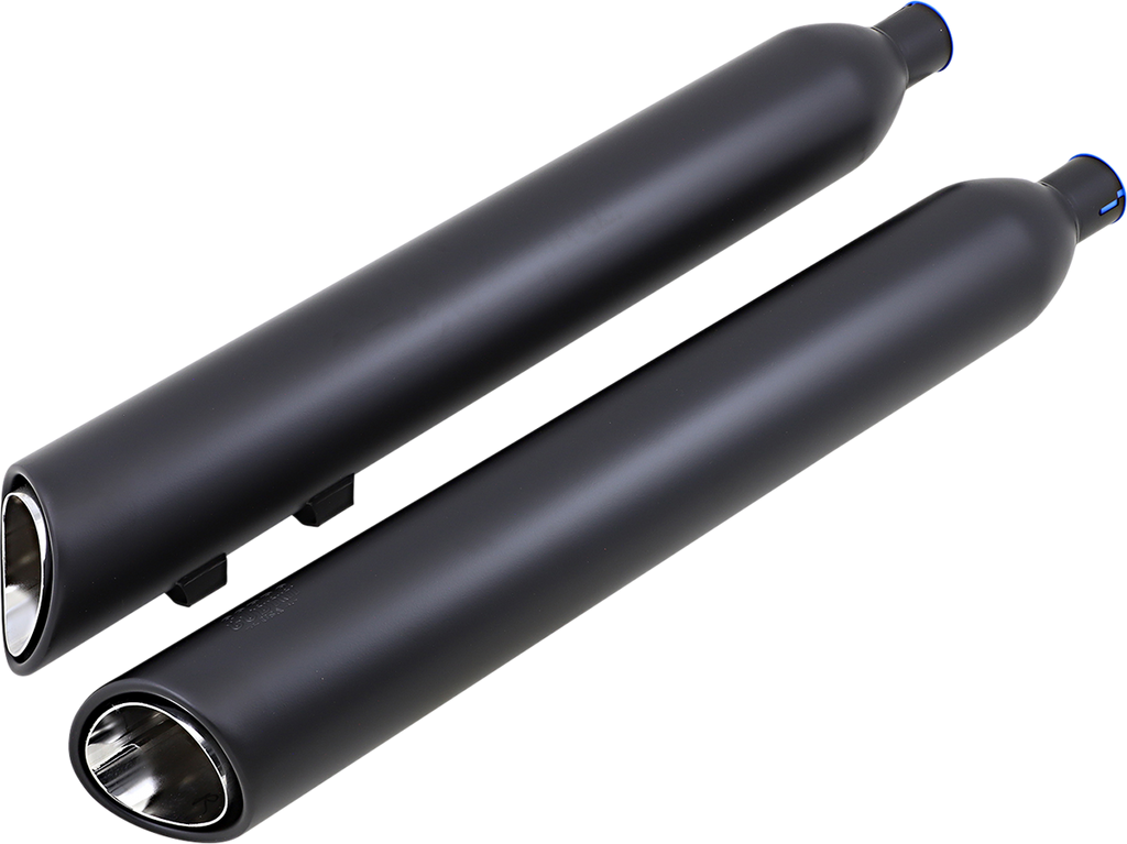 COBRA 909 Mufflers for Tri-Glide - Black 6303RB - Team Dream Rides