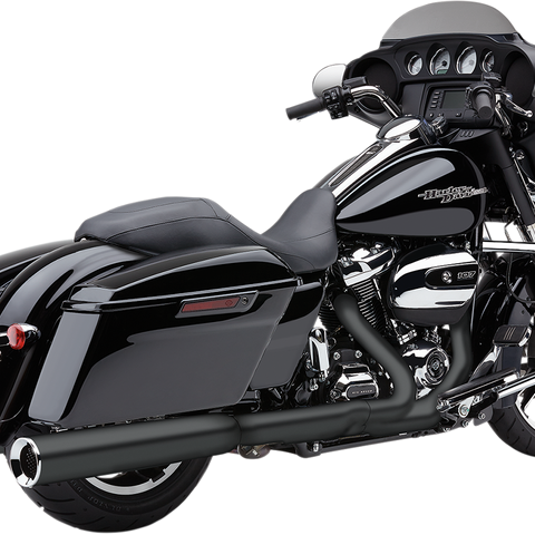 COBRA Power Flo Mufflers for FL - Black 6214RB - Team Dream Rides