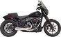 Bassani Xhaust 1S73 2:1 Short Exhaust for Harley-Davidson Softail - Chrome Finish