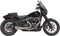 Bassani Xhaust 2:1 Short Exhaust System for Harley-Davidson Softail - Stainless Steel 1S73SS