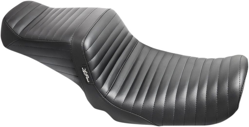 LE PERA Tailwhip Seat - Pleated Black for FXD 1996-2003 - Part Number LN-581PT