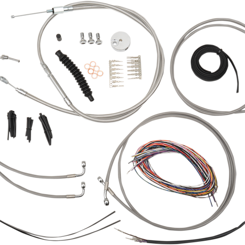 LA CHOPPERS Handlebar Cable/Brake Line Kit - Complete - 18