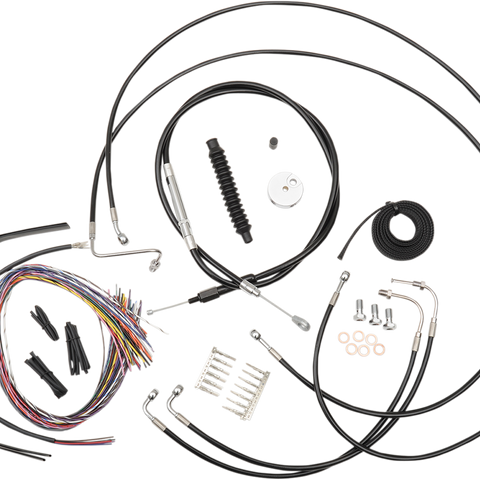LA CHOPPERS Handlebar Cable/Brake Line Kit - Complete - 18