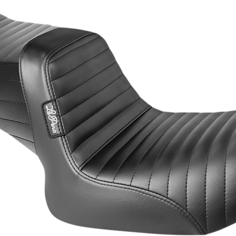 LE PERA Tailwhip Seat - Pleated - Black - FL '08-'23 LK-587PT