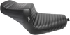 LE PERA Tailwhip Seat Pleated Black XL LK-586PT for Motorcycles