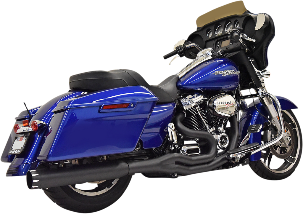 BASSANI XHAUST 1F78TB 2:1 High Horsepower Exhaust System for Big Motor Builds