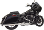 BASSANI XHAUST 1F78T 2:1 High Horsepower Exhaust System for M-Eight Big Motor Builds in Chrome