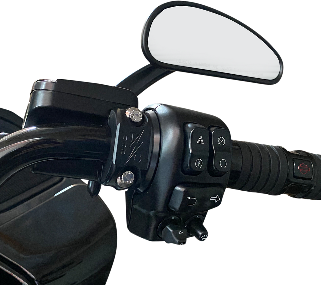 THRASHIN SUPPLY CO. TSC-2703-1 Brake and Clutch Perch Clamps in Black