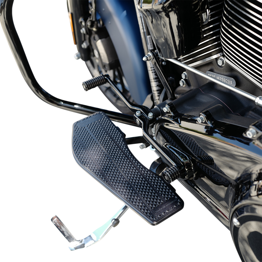 THRASHIN SUPPLY CO. Shorty Black Shifter Peg TSC-2110-1 for Harley Bagger Models